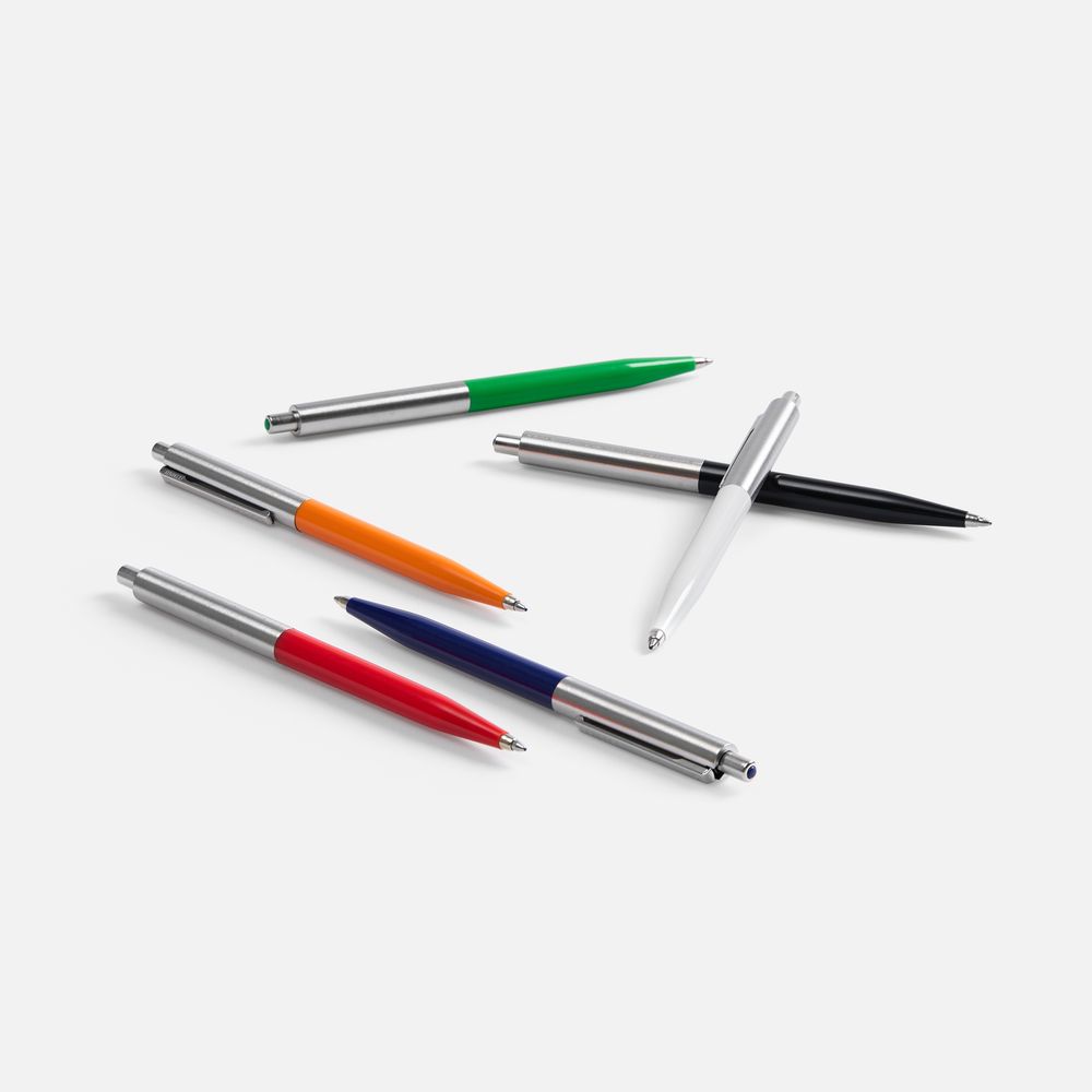Ручка шариковая Senator Point Metal, ver.2, зеленая