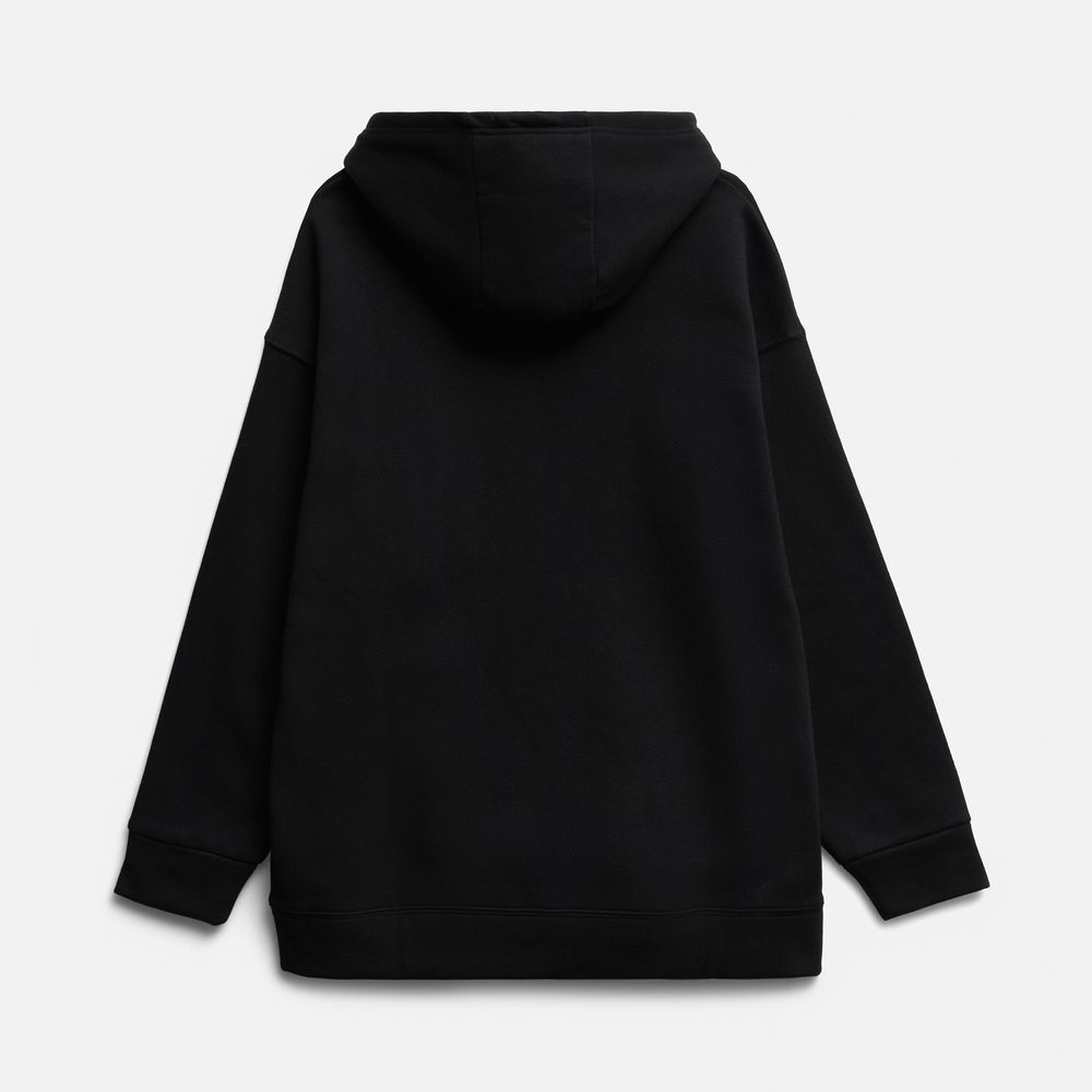 Худи оверсайз унисекс Snuggie, черное