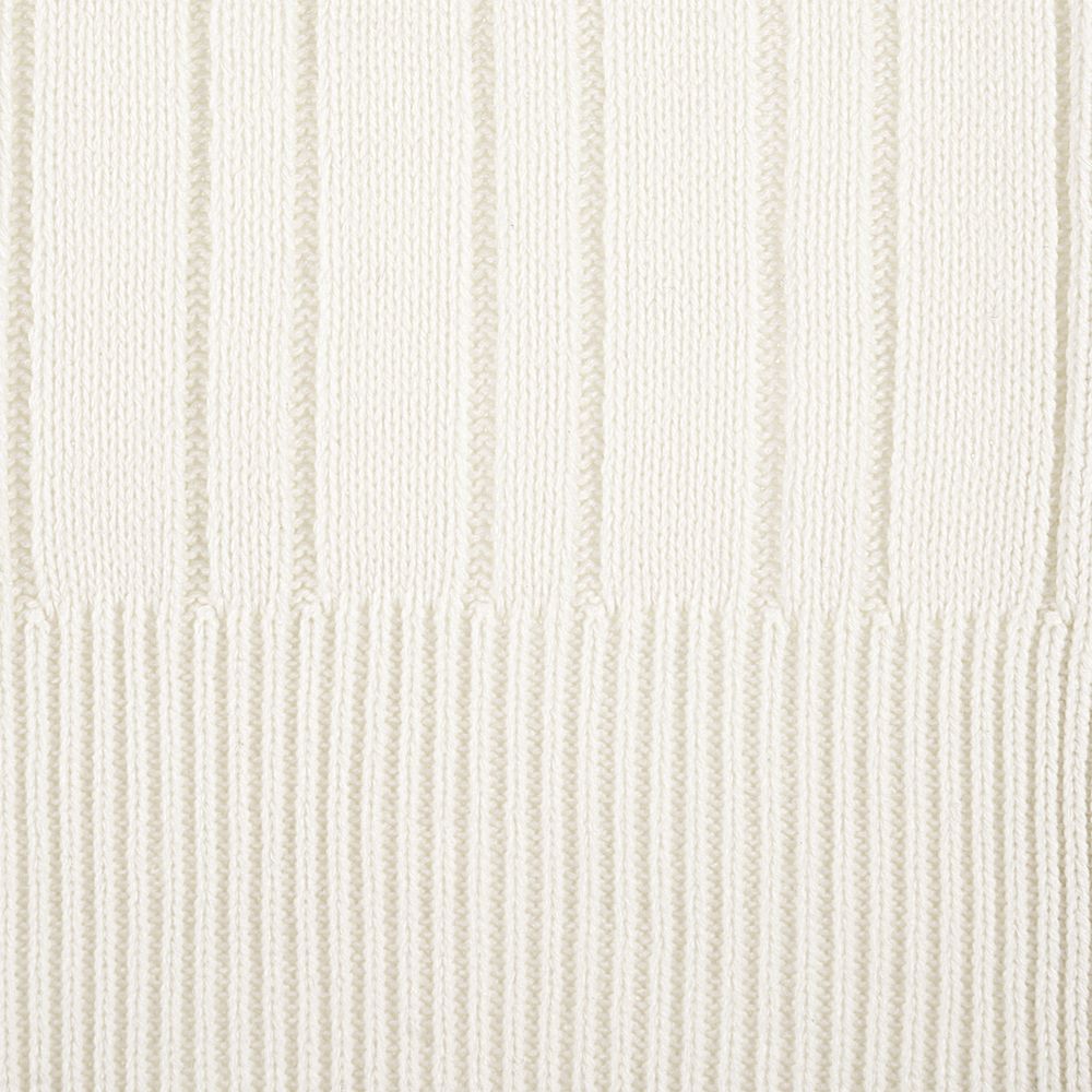 Шарф Knit Beat, белый (молочный)