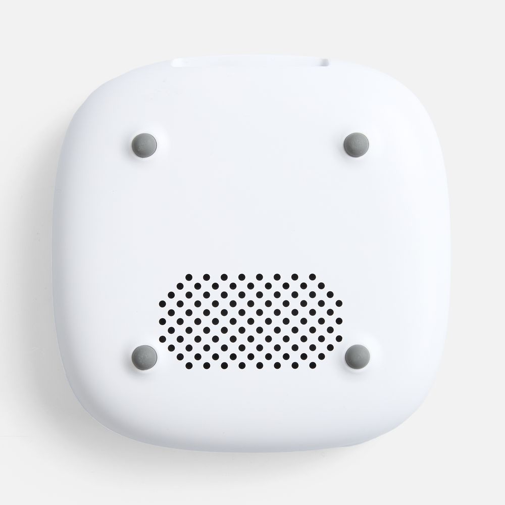 Bluetooth-колонка с беспроводной зарядкой и подсветкой Terrafonic, серая