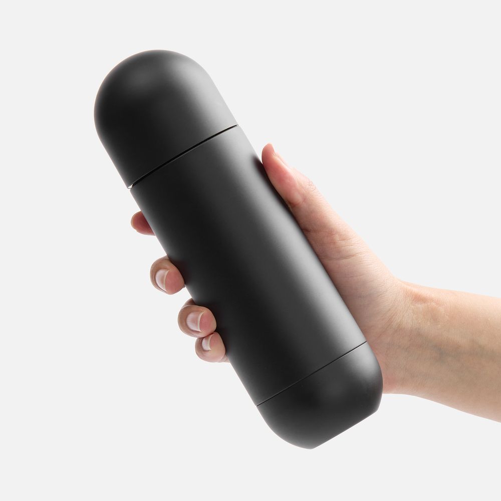 Термос Tubula Soft Touch, черный