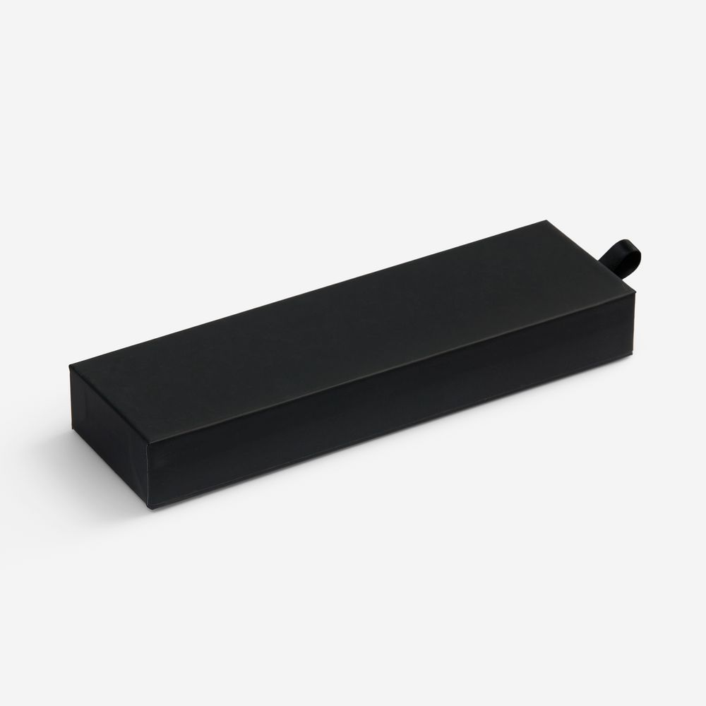 Ручка шариковая Broad Ring Soft Touch в футляре, черная