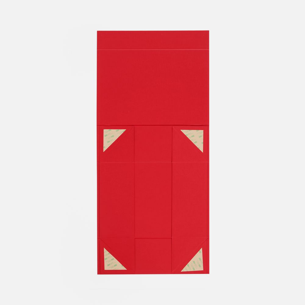 Коробка складная Quadra Fold, красная