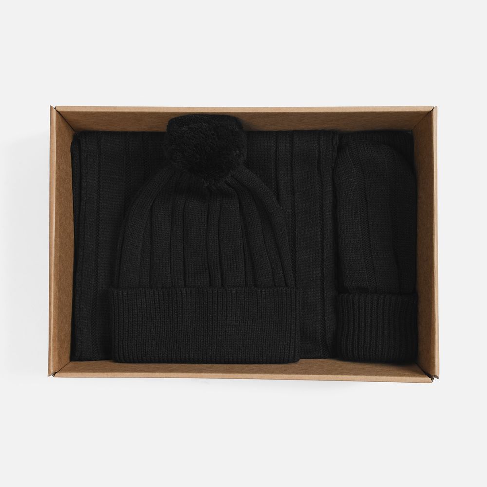 Набор Knit Beat, черный