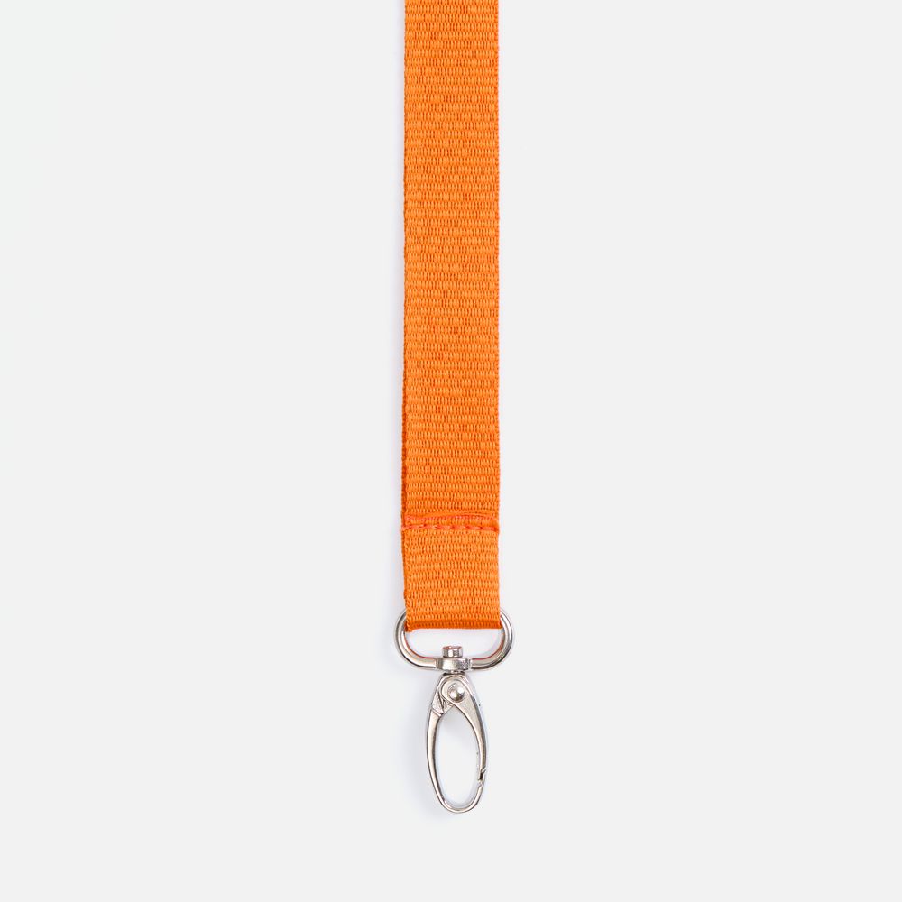 Лента для бейджа Pin, светло-оранжевая