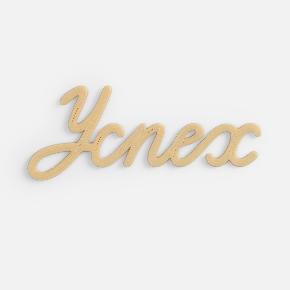 Подвеска Word, 3D-печать на заказ, успех