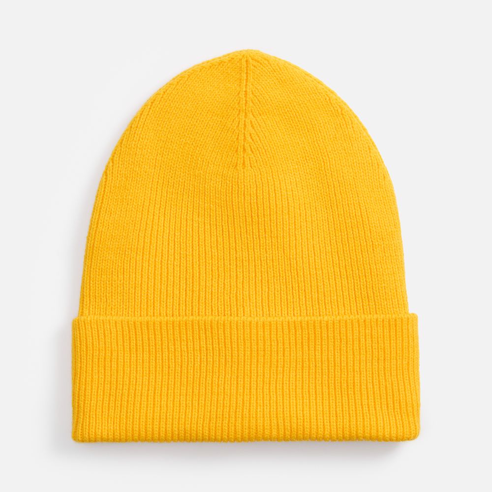 Шапка StreetHeat, ярко-желтая