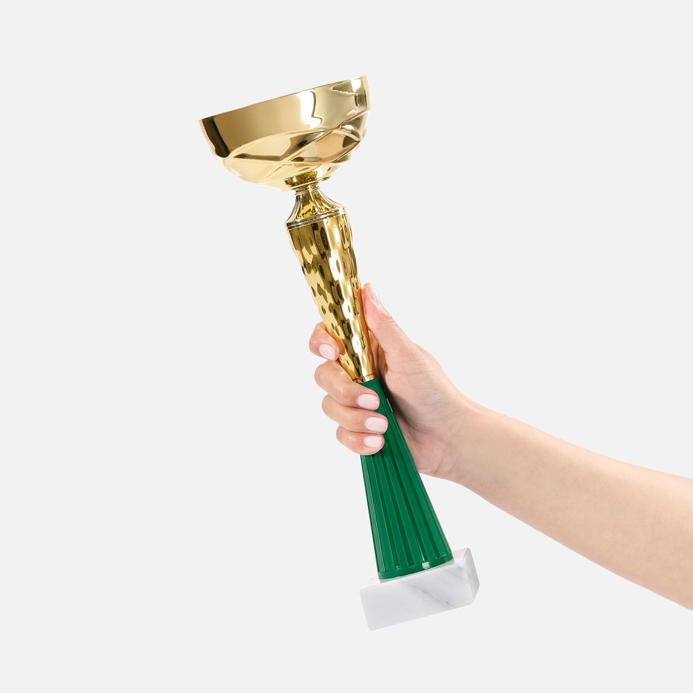 Кубок Kudos Spark, большой, зеленый