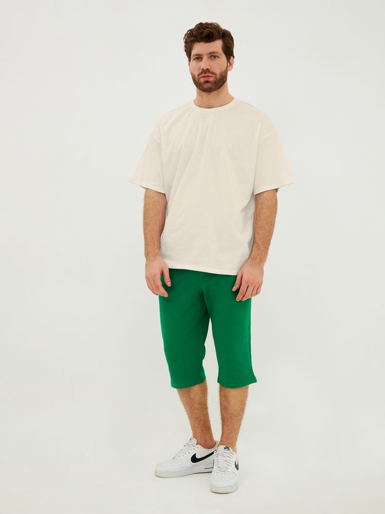 Футболка Oversize Premium, молочно-белая