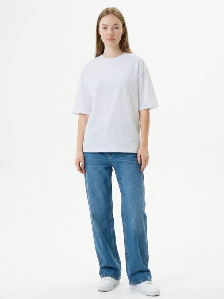 Футболка Oversize Premium 210, белая