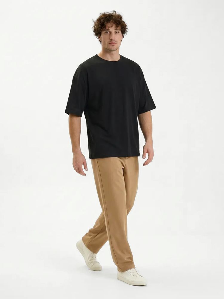 Футболка Oversize Premium 210, черная