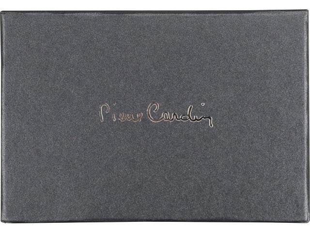 Визитница Pierre Cardin. Корпус - иск.кожа. Размер 9,5 х 6,6 х 1,4 см. Цвет - черный