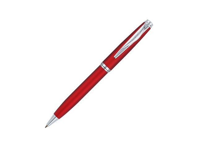 Ручка шариковая Pierre Cardin коллекция «ГАММА КЛАССИКА (GAMME CLASSIC)». Корпус - латунь с матовым покрытием. Отделка и детали дизайна - сталь и хром. Цвет - красный матовый. Упаковка Е.