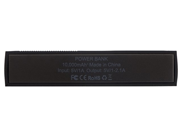 Портативное зарядное устройство Edge Black, 10000 mAh