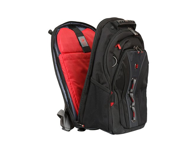 Рюкзак Legacy WENGER 16'', черный/серый, полиэстер/ПВХ, 35 x 25 x 45 см, 21 л