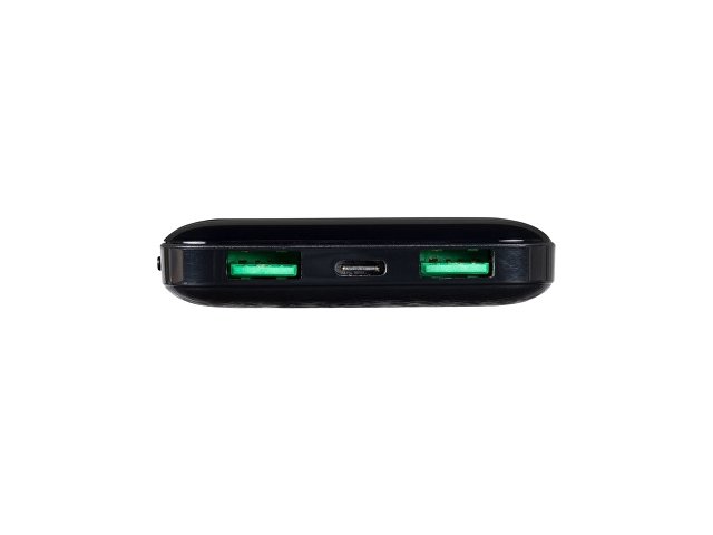RIVACASE VA2540 (10 000mAh), QC/PD 20W внешний аккумулятор с дисплеем, черный 12/48