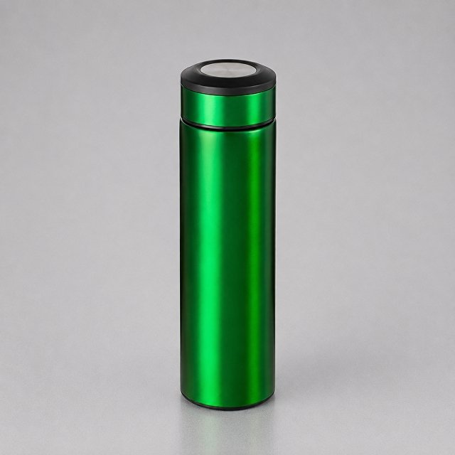 Термос «Confident Metallic» 420мл, зеленый