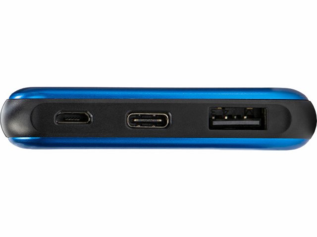 Внешний аккумулятор «Forge» v.2 металл,  10000mah, синий