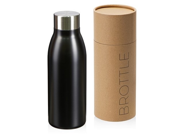 Вакуумная термобутылка "Brottle", черный
