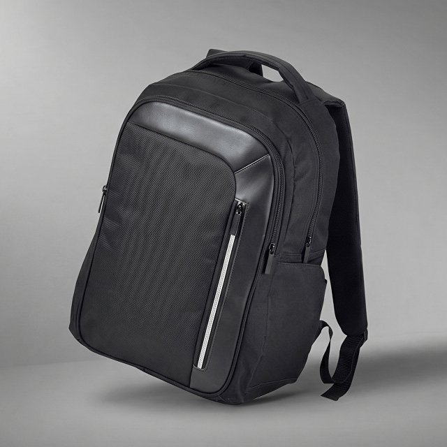 Рюкзак Ravy для ноутбука 15.6" с защитой RFID, черный