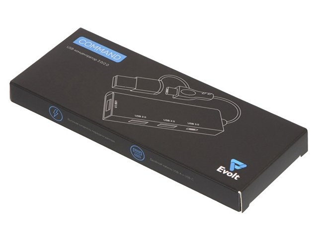 USB-концентратор «Command», серый