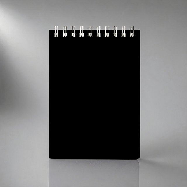 Бизнес - блокнот Альт А5 (127 х 198 мм) "Office" 60 л., черный