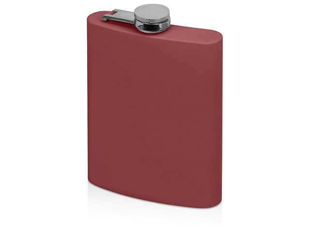 Фляжка 240 мл Remarque soft touch, 304 сталь, бургунди