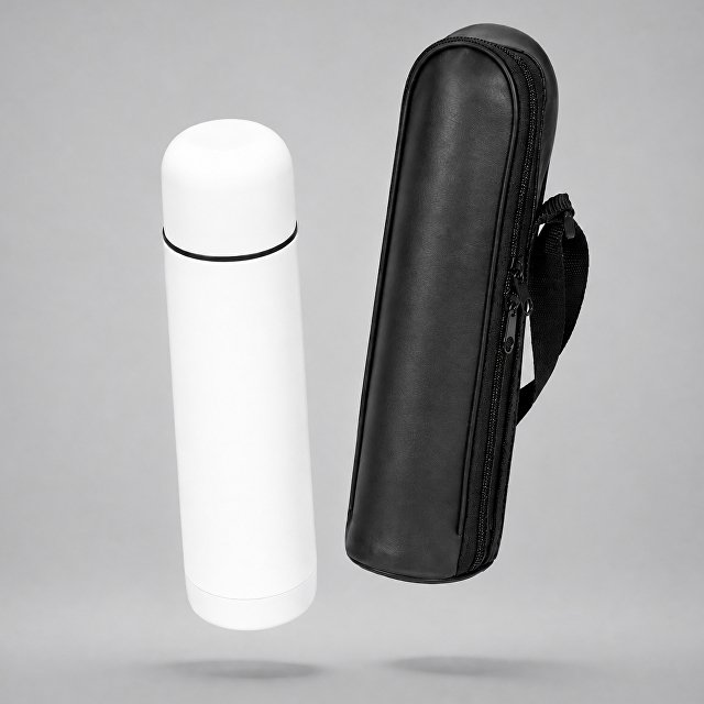 Термос «Ямал Soft Touch» без чехла, 500мл, белый (P)
