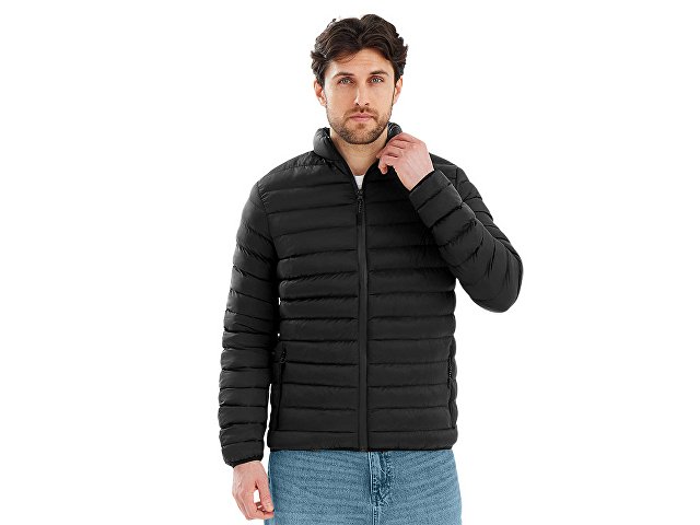 Стеганая куртка "Uniqloud", черный