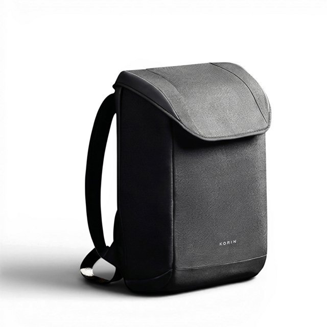 Водостойкий антикражный рюкзак Clickpack для ноутбука 15.6", черный