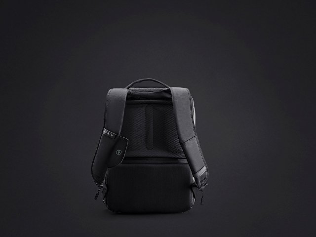 Водостойкий антикражный рюкзак Clickpack для ноутбука 15.6", черный