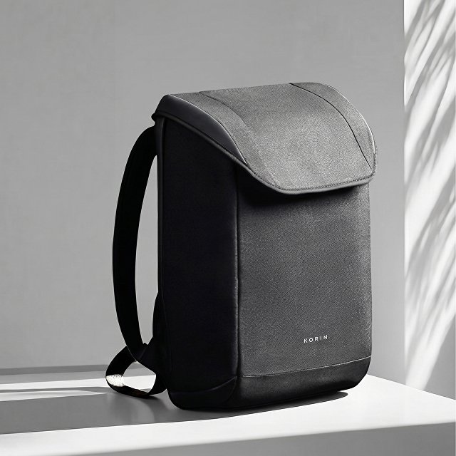 Водостойкий антикражный рюкзак Clickpack для ноутбука 15.6", черный
