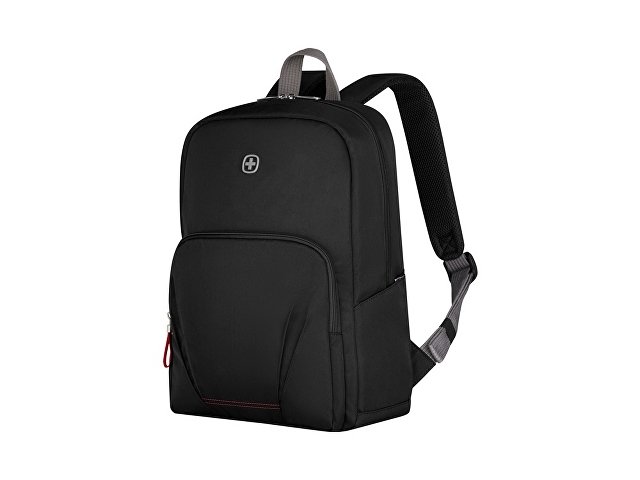 Рюкзак WENGER Motion 15.6", черный, нейлон, 31x17x42 см, 20 л
