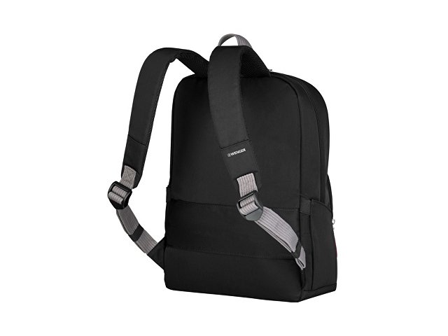 Рюкзак WENGER Motion 15.6", черный, нейлон, 31x17x42 см, 20 л