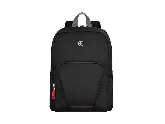 Рюкзак WENGER Motion 15.6", черный, нейлон, 31x17x42 см, 20 л
