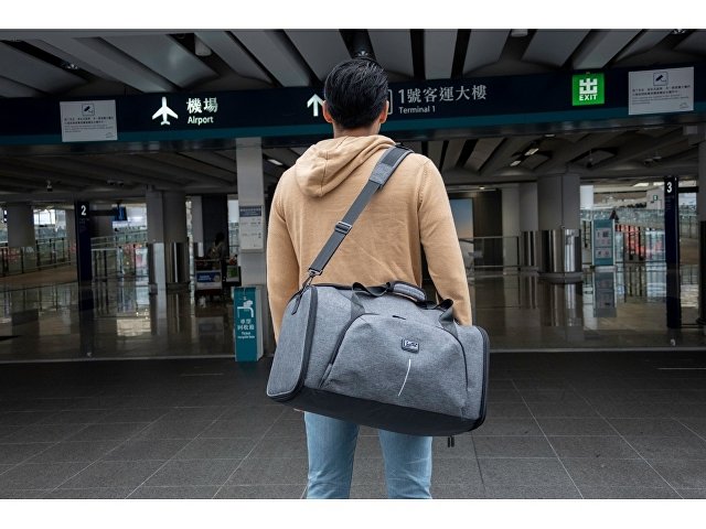Универсальная дорожная сумка "Tourister", серый