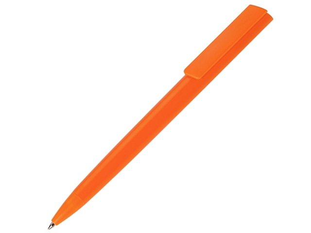 Ручка пластиковая шариковая "Taper Solid", матовый оранжевый