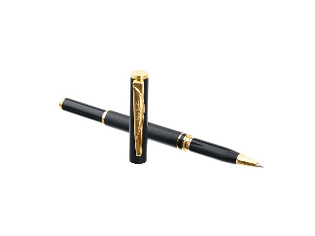 Ручка 2 в 1 шариковая и перьевая Pierre Cardin коллекция «2 в 1 | COMBI PEN». Корпус - латунь. Материал клипа - сталь. Цвет - черный. Упаковка Е
