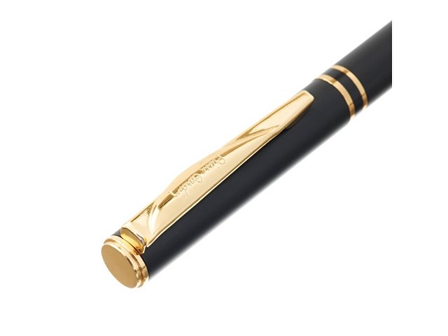 Ручка 2 в 1 шариковая и перьевая Pierre Cardin коллекция «2 в 1 | COMBI PEN». Корпус - латунь. Материал клипа - сталь. Цвет - черный. Упаковка Е