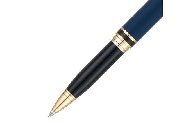Ручка 2 в 1 шариковая и перьевая Pierre Cardin коллекция «2 в 1 | COMBI PEN». Корпус - латунь. Материал клипа - сталь. Цвет - синий. Упаковка Е