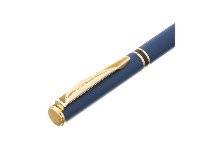 Ручка 2 в 1 шариковая и перьевая Pierre Cardin коллекция «2 в 1 | COMBI PEN». Корпус - латунь. Материал клипа - сталь. Цвет - синий. Упаковка Е