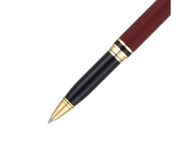 Ручка 2 в 1 шариковая и перьевая Pierre Cardin коллекция «2 в 1 | COMBI PEN». Корпус - латунь. Материал клипа - сталь. Цвет - терракотовый. Упаковка Е
