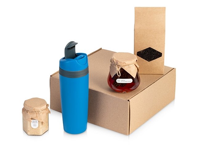 Подарочный набор Tea Cup Superior Honey 2.0, синий