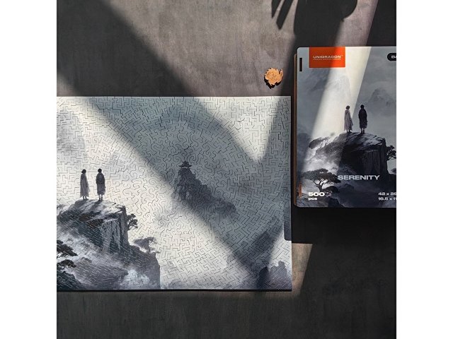 Деревянный пазл "Serenity"