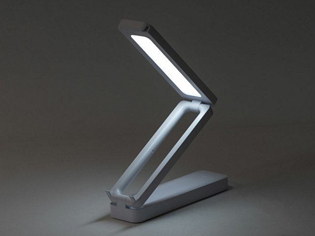 Складная настольная LED лампа "Stack N", 3 Вт, белый (Р)