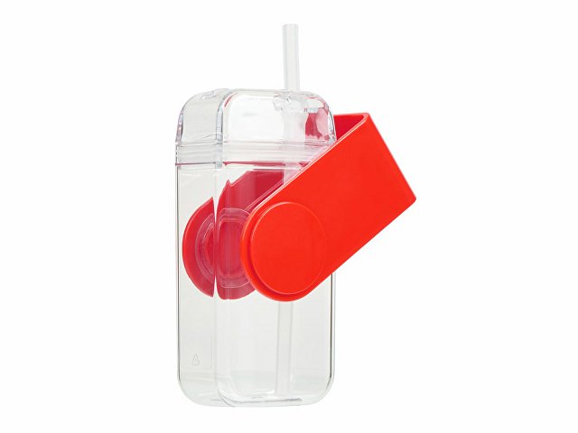 Бутылка для воды JUICY DRINK BOX, красный (Р)