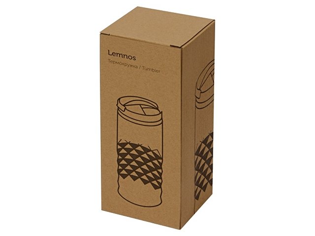 Термокружка "Lemnos" 350 мл, зеленый (Р)