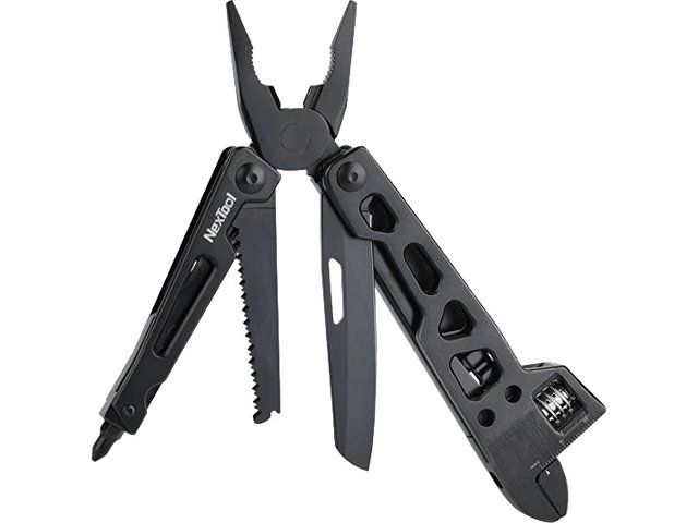 Мультитул Nextool Vanguard Multifunctional Wrench, черный (NE20131)