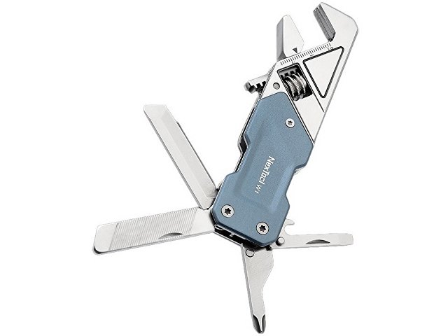 Мультитул-ключ Nextool Light Wrench W1, 6 функций, голубо-серый (NE20238)