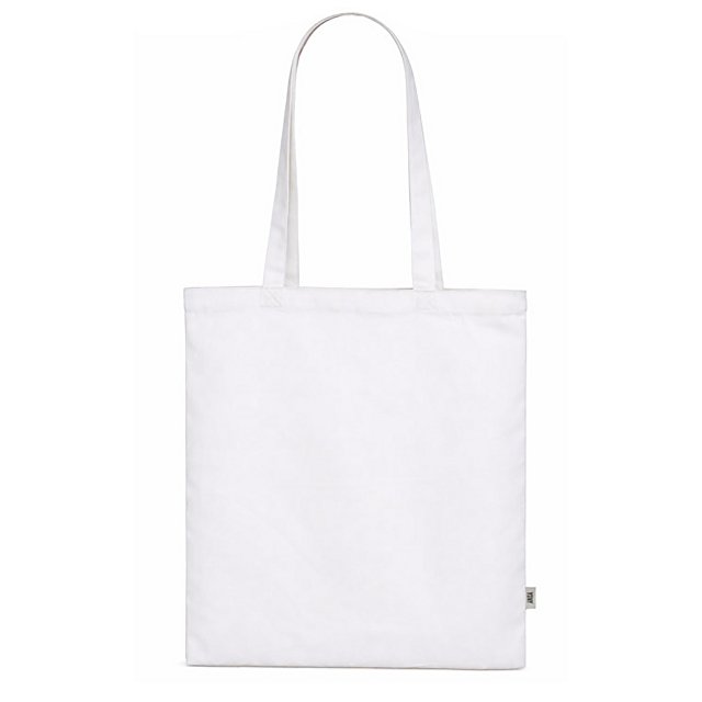 Сумка «Кэррими 180» из хлопка, 180 г/м2, белый